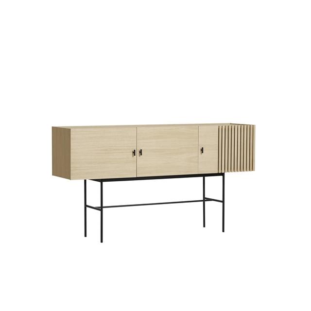 Elegant Hvid Woud Array Skænk – Perfekt til dit hjem!