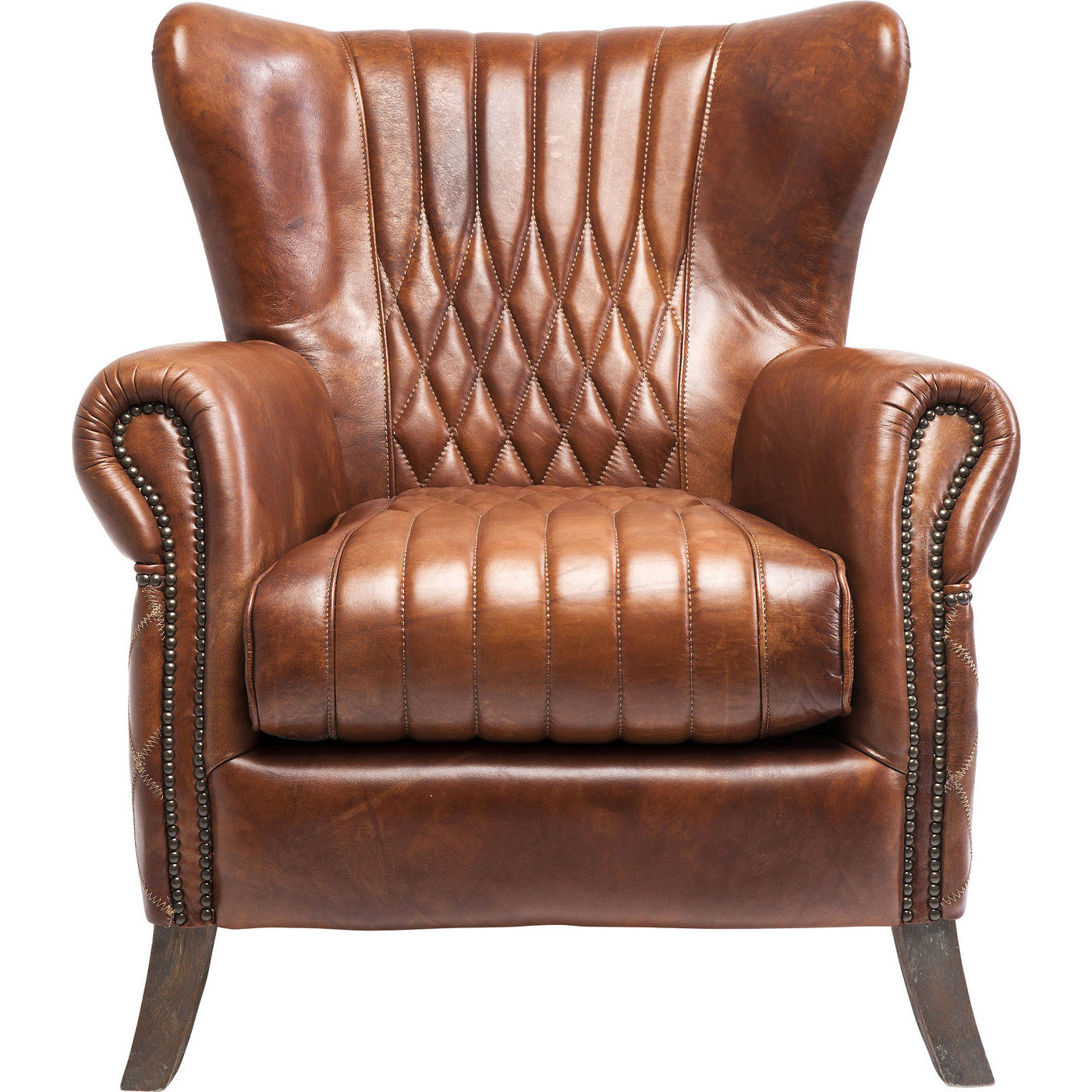 Brun Kare Design Country Side Hvilestol med Koskind
