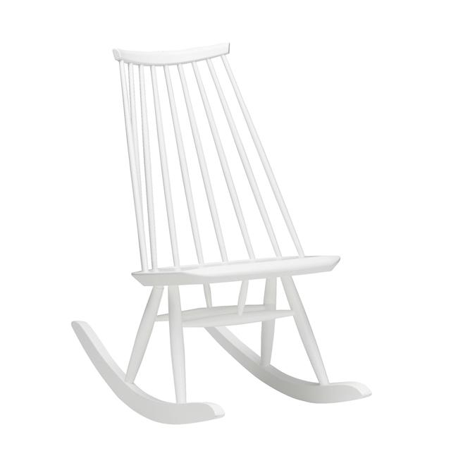 Hvid Artek Mademoiselle Gyngestol - Elegant Design til Hjemmet
