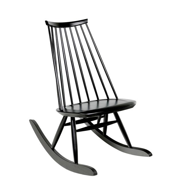 Sort Artek Mademoiselle Gyngestol – Elegant Design til Hjemmet