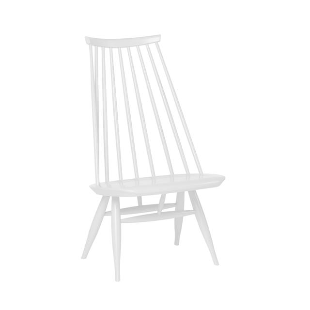 Hvid Artek Mademoiselle Lænestol – Elegant Design til Hjemmet