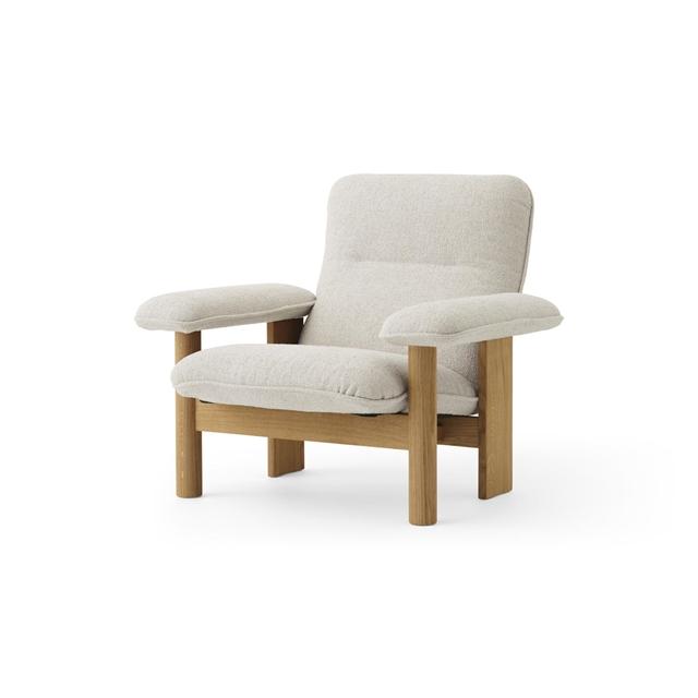 Egetræ og Moss Brasilia Lænestol fra Audo - Designet af Anderssen & Voll