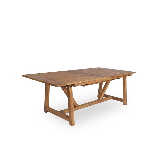 Teak Sika Design George Spisebord 200x100 - Bæredygtig Elegance