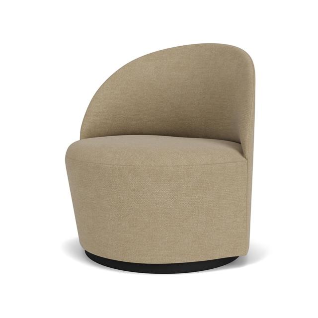 Beige Audo Tearoom Lænestol med Swivel - Elegant Design