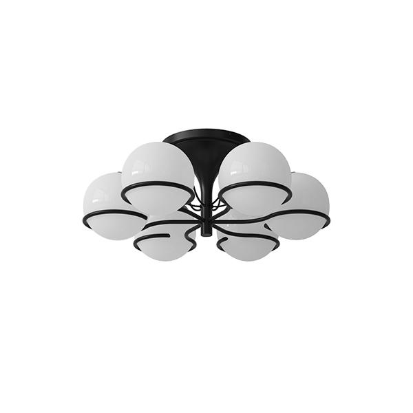Sort Astep Model 2042 Loftlampe – Tidløst Design tilbud