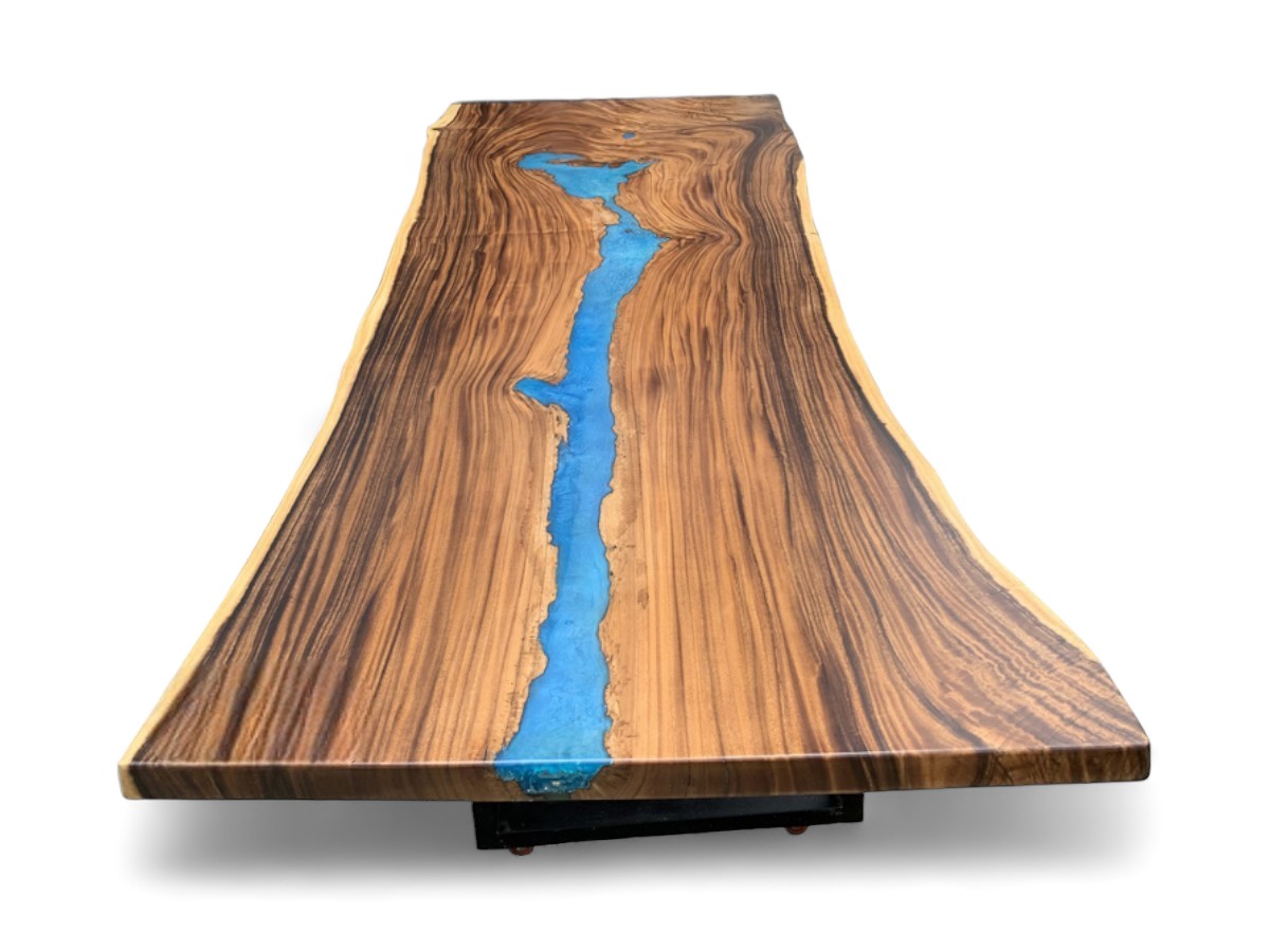 Epoxy Spisebord Njord 310x105 – Unikt Design til Dit Hjem