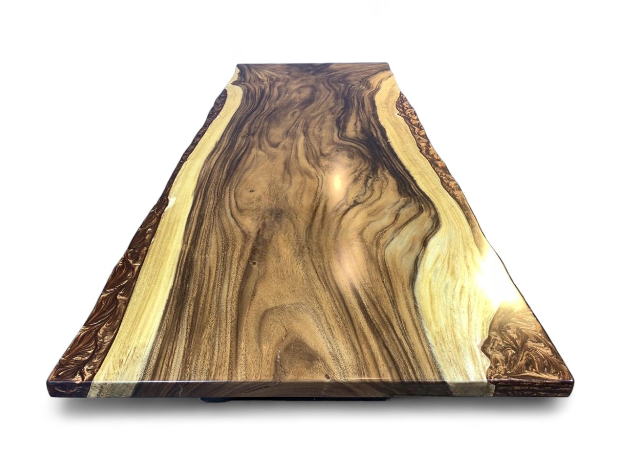 Epoxy Spisebord Heimdall 250x100 – Unikt Design, Gratis Levering