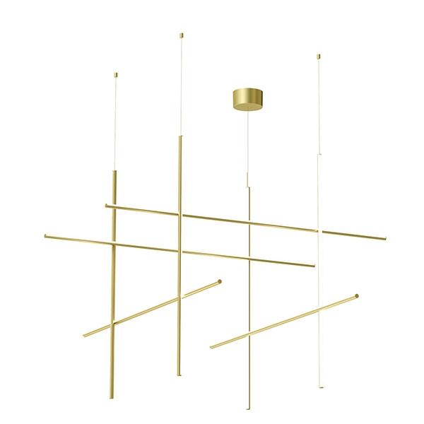 Anodiseret Flos Coordinates Pendel i Guld - Elegant Design