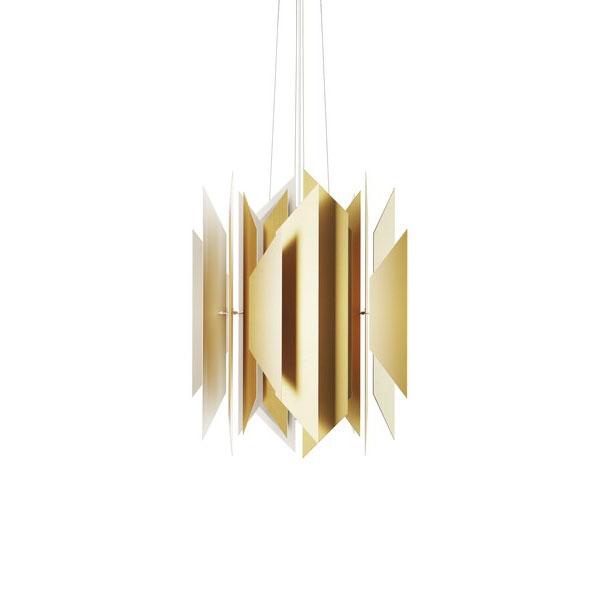 Messing Lyfa Divan 400 Pendel – Elegant belysning til hjemmet
