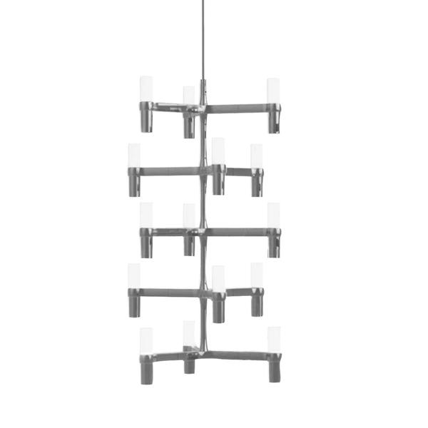 Poleret Nemo Crown Multi Pendel – Elegant Belysningtilbud
