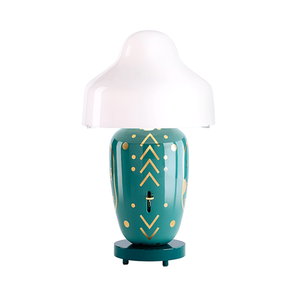 Hvid Parachilna Chinoz Bordlampe – Elegant Designtilbud