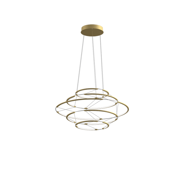 Guld Nemo Drop Pendel - Elegant Belysningstilbud