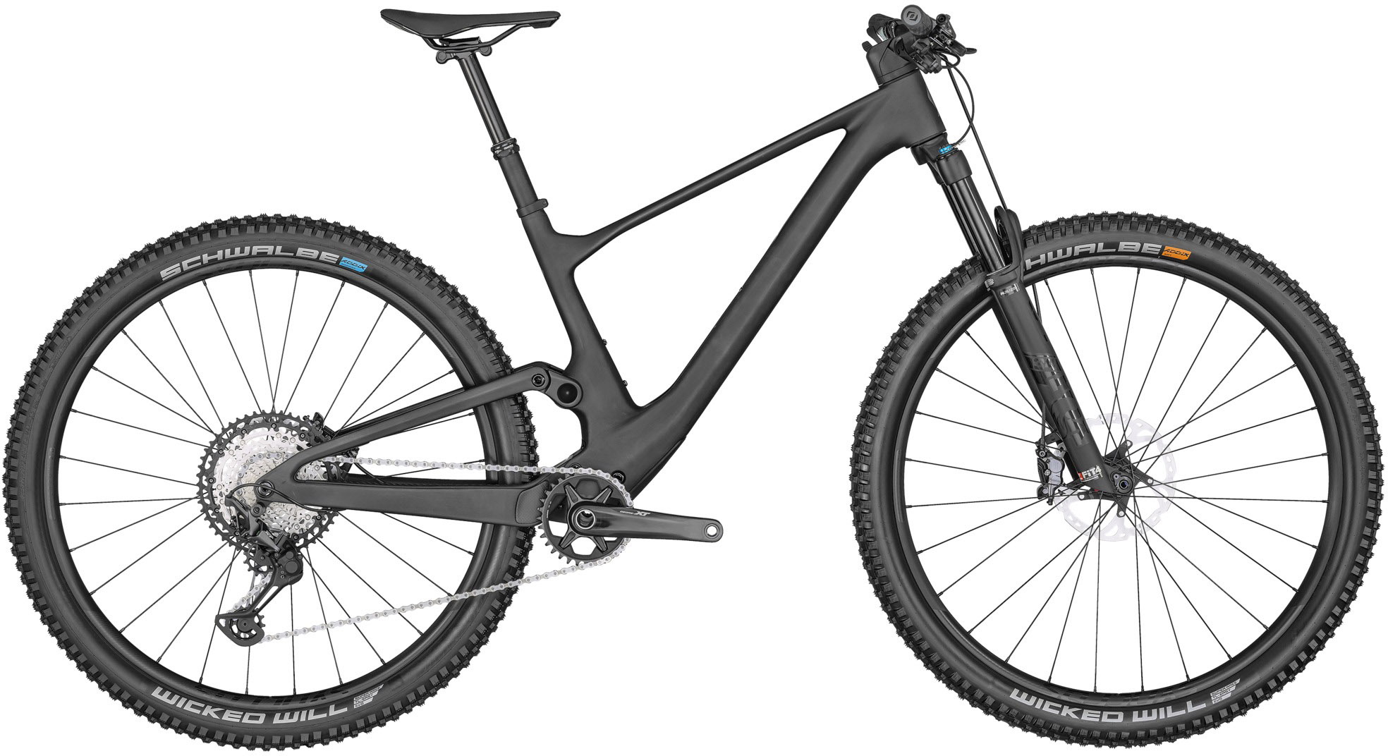 Scott Spark 910 - Sort Fullsuspension Cykel med Flot Design