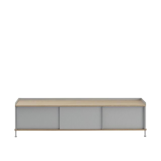 Muuto Enfold Sidebord i Grå - Elegant Design af Thomas Bentzen