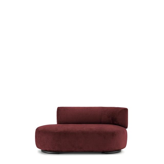 Rød Kartell Wait Dormeuse Sofa - Elegant Design til Dit Hjem