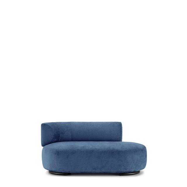 Blå Kartell Wait Dormeuse Sofa Venstre - Elegant Design