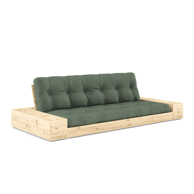 Grøn Karup Design Base Sovesofa med Sidekasse - Elegant Stil