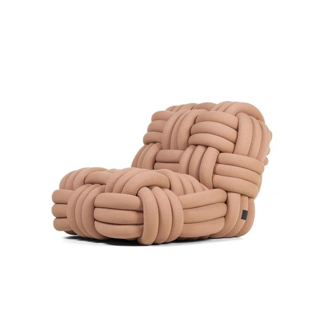 Blossom Camel Moooi Knitty Lænestol – Unik designperle!