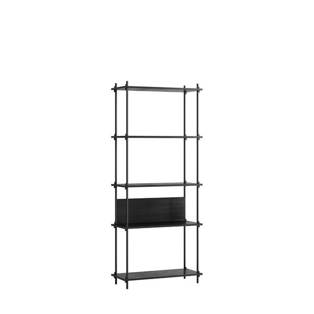 Sort Moebe 200 Reol System – Elegant og Funktionelt Design