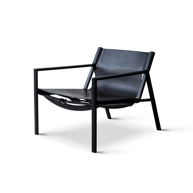 Sort Bent Hansen Tension Lænestol – Elegant design til salg!