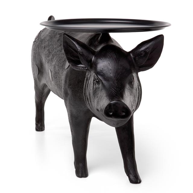 Sort Moooi Pig Sofabord - Unikt Design fra Moooi