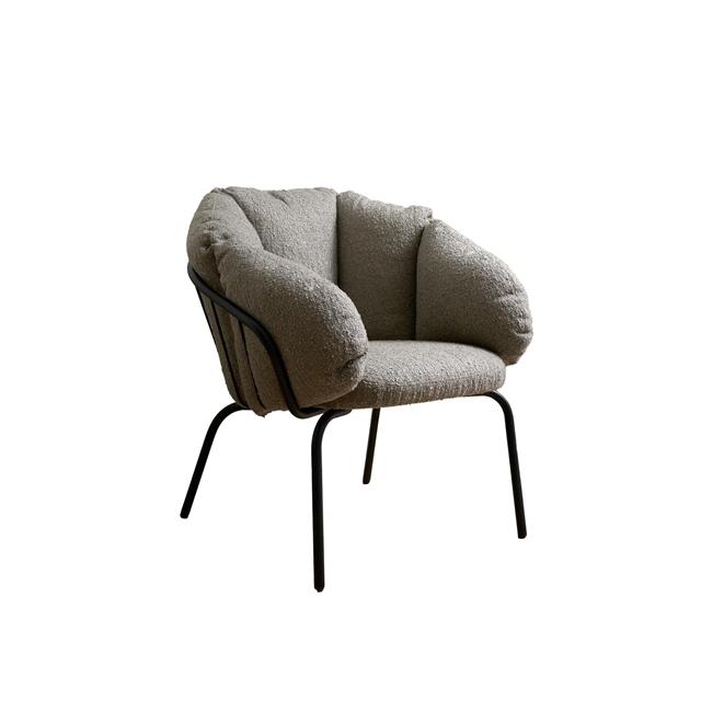 Maze Same Easy Lænestol i Sort/Taupe - Komfortabel Design