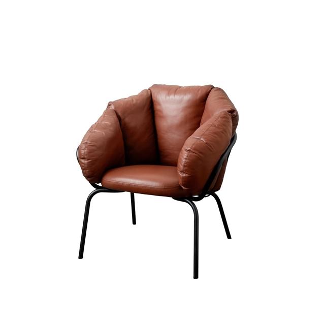 Maze Same Easy Lænestol i Sort/Brown – Komfortabel Designstol