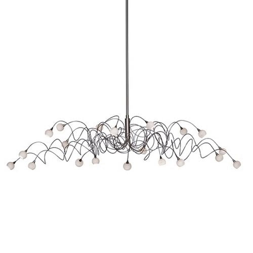 Snebold Oval Pendel fra Harco Loor - Elegant Design 12v Halogen