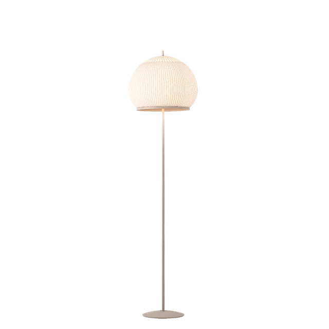 Beige Vibia Knit 7480 Gulvlampe – Eksklusiv Belysning