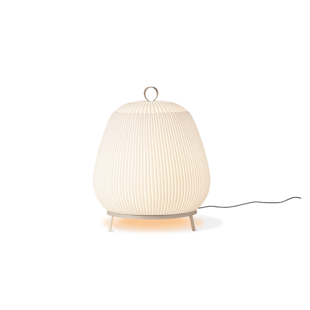 Beige Vibia Knit 7490 Gulvlampe – Eksklusiv Belysning