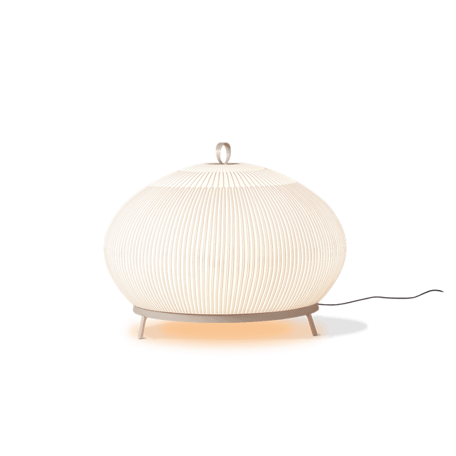 Beige Vibia Knit 7492 Gulvlampe - Eksklusiv Designlampe