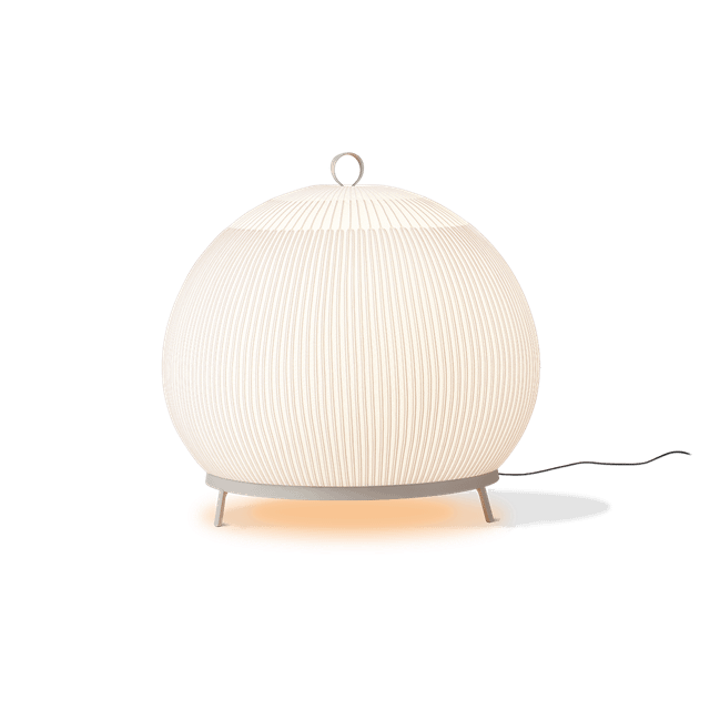 Beige Vibia Knit 7494 Gulvlampe – Eksklusiv Design Belysning